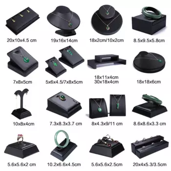 Набор подставок для украшений из искусственной кожи WILLJANE