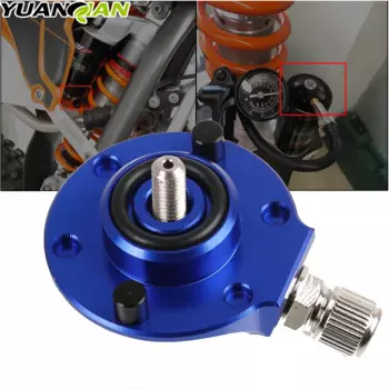 Черный газовый клапан задней подвески 58 мм 64 мм для SX SXF EXC EXCF XC XCF XCW XCFW 85 125 150 250 350 450 500 Наполнение азотом и газом