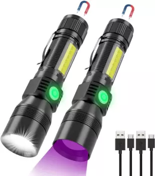 Перезаряжаемый УФ-фонарь Blacklight 3 в 1 для обнаружения мочи животных