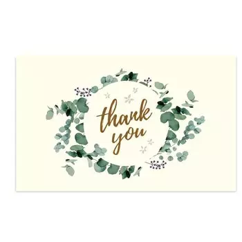 Благодарственные открытки MOONBIFFY 30 шт