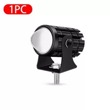 BLALION Мини-фара Для Мотоцикла, Светодиодный Двухцветный Прожектор, Супер Яркий Желтый/белый Переключаемый Свет Для Мотоциклов