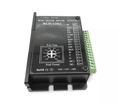 BLDC драйвер двигателя BLD120A 24В 120Вт