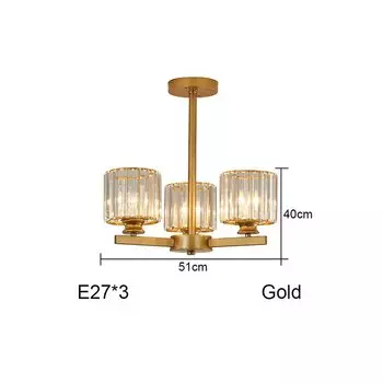 BleakNight Круглая черная люстра