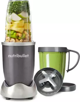 Блендер для смузи Bullet NutriBullet, 600 Вт, 8 шт., серый, NBR0802