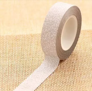 16 цветов, Лидер продаж, 10 м, блестящая клейкая бумага Васи, маскирующая клейкая лента, этикетка, декоративная лента «сделай сам»