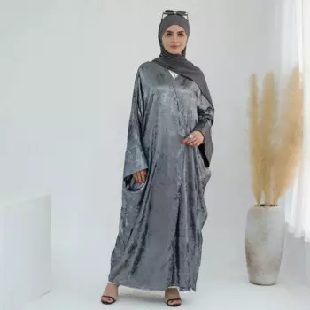 Блестящая женская мусульманская абайя Eid, яркий женский кардиган, кафтан, саудовская, Арабская, яркая Макси-одежда Рамадан, марокканский длинный кафтан, Халат