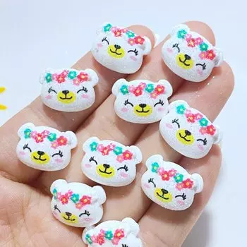 Блестящие медвежонки кабошон TSXJY