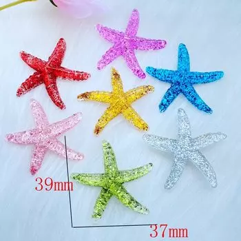 Блестящие морские звёзды канифоль TSXJY 10 шт