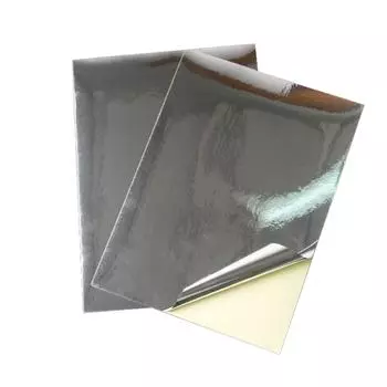 Блестящие серебряные наклейки FUNCOLOUR для лазерного принтера