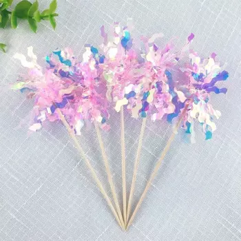 Блестящий праздничный топпер для торта