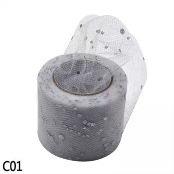 Блестящий тюль Mariage 25 ярдов