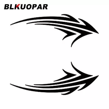 BLKUOPAR этническая гоночная автомобильная наклейка, водостойкая оригинальная персонализированная наклейка, забавная солнцезащитная наклейка, декор на лобовое стекло автомобиля, хороший