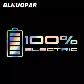 BLKUOPAR уровень заряда батареи 100% автомобильные наклейки электрическая наклейка окклюзия царапин высечка бампер лобовое стекло автомобильные аксессуары