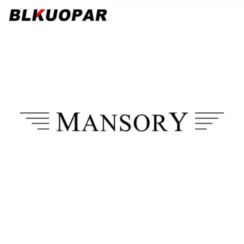 BLKUOPAR Creativity Mansory Club, наклейка с персонажем, силуэт, виниловые наклейки для автомобиля и графика, наклейки для стайлинга окон, аксессуары