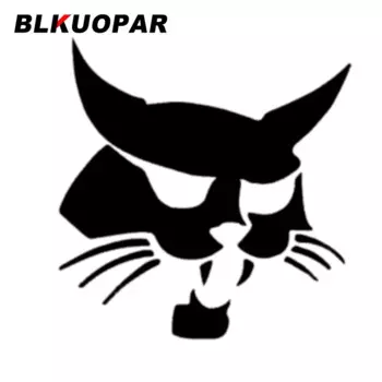 BLKUOPAR для Bobcat, силуэт головы, автомобильная наклейка, водостойкая солнцезащитная виниловая наклейка, декор на лобовое стекло мотоцикла, украшение JDM