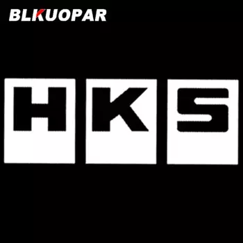 BLKUOPAR для HKS, автомобильные наклейки, водонепроницаемые солнцезащитные наклейки, простые высечки, доска для серфинга, декор для мотоцикла, Стайлинг автомобиля