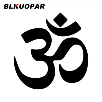 BLKUOPAR для ОМ Будды индуистский Йога символ Автомобильные наклейки солнцезащитные устойчивые к царапинам наклейки водонепроницаемый мотоцикл Декор Автомобильные товары