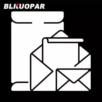 BLKUOPAR для почтового ящика, автомобильные наклейки и наклейки, кондиционер, виниловая автомобильная пленка, окна, бампер, защита двери автомобиля, Декор