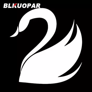BLKUOPAR Летающий лебедь, автомобильные наклейки, солнцезащитные модные наклейки, доска для серфинга, мотоциклетный шлем, водонепроницаемый декор, Стайлинг автомобиля
