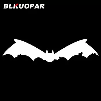 BLKUOPAR летучая мышь, Летающий силуэт, автомобильные наклейки, высечка, аксессуары, водонепроницаемая оригинальная графика, виниловая автомобильная пленка