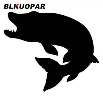 BLKUOPAR наклейки на автомобиль на щуку, Солнцезащитная фотография, виниловая окклюзия, царапина, мультяшная графика «сделай сам»