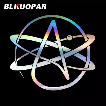 BLKUOPAR символ атеизма атомная наука автомобильные наклейки наклейка окклюзия царапины DIY высечка для ноутбука бампер автомобильные товары
