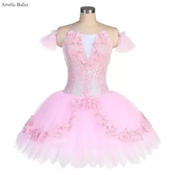 BLL201 сверкающий лиф из спандекса с блестками, предпрофессиональная балетная юбка-пачка для взрослых и девочек, танцевальный костюм балерины