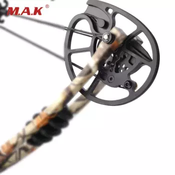 Блочный лук Junxing M120/M125, шкив для блочного Лука 20-70 фунтов, аксессуар «сделай сам» для стрельбы из лука и охоты, 1 шт.