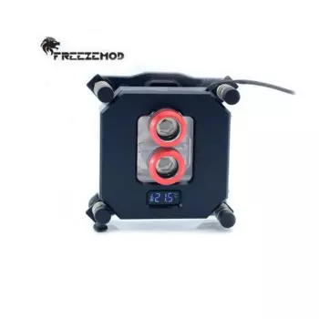 Блок центрального процессора FREEZEMOD 2020, ЖК-дисплей, температурный дисплей, VA-экран для Intel 1700 115X 2011 1366 775 2066, 5 В/12 В, материнская плата AURA SYNC