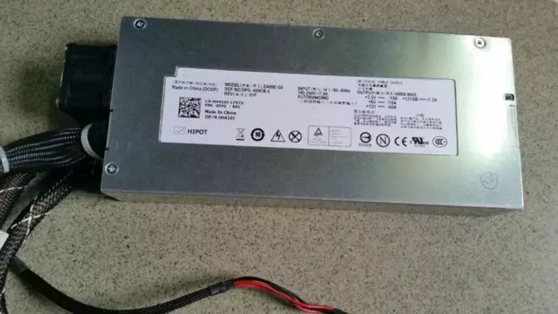 Блок питания H410J 0H410J POWEREDGE R410 R415 с кабелем, 480 Вт