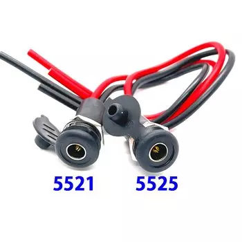 Блок питания LAJQTAO 5521/5525 10В с разъемами 5,5x2,1 мм и 5,5x2,5 мм