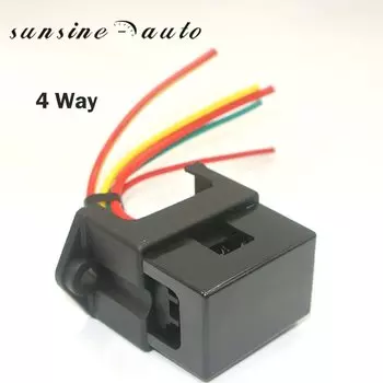 Блок предохранителей, 4 канала, 12 В, 24 В, макс. 32 В постоянного тока