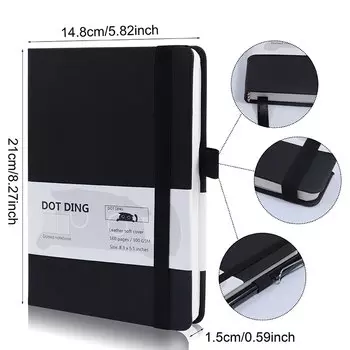 Блокнот A5 Dotted Ivory Paper