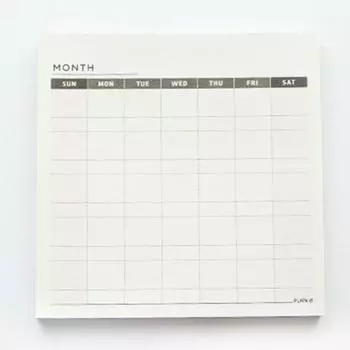 Блокнот BLUELANS Ежемесячный Еженедельный