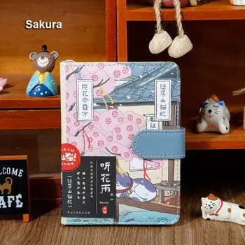 Блокнот PHANTACI ZB110 с котом