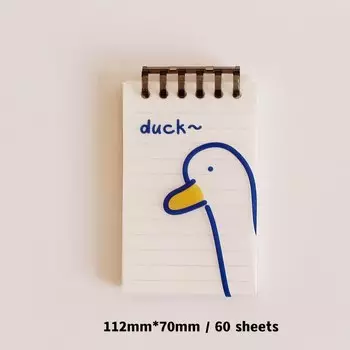 Блокнот VALIOSOPA duck А7 60 листов