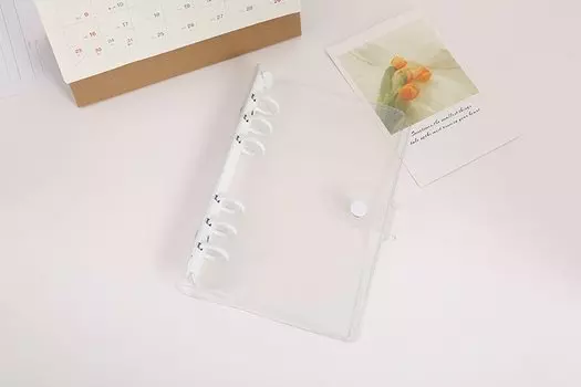 Блокнотный чехол Coliky, розовый золотой, блестящий