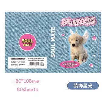 Блокноты Blinkslike SZSNB0997 голубые, розовые, 80 шт.