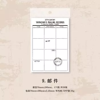 Блокноты-планировщики Yoofun 50 шт.