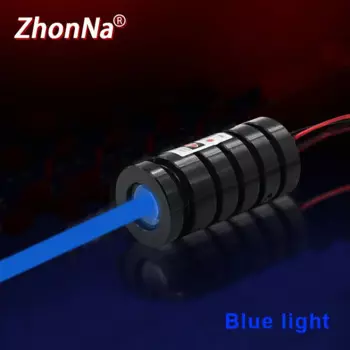 Профессиональный лазерный модуль ZhonNa, синий, 100 мВт