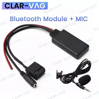 Bluetooth 5,0 12 контактов 6000 CD аудио Aux музыкальный кабель-адаптер для Ford Mondeo MK3 Focus MK2 Fiesta Fusion Galaxy Transit