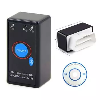 Bluetooth ELM327 V1.5 OBD2 Автомобильный диагностический инструмент ELM327 Выключатель питания V1.5 Кнопка включения/выключения ELM 327 Автоматический сканер для протоколов OBDII