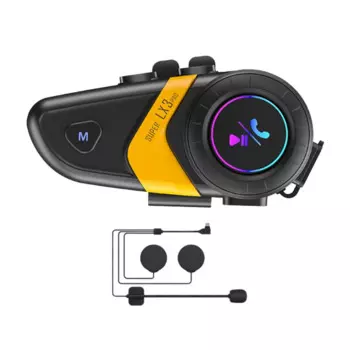 Bluetooth-гарнитура X3 PRO для мотоциклетного шлема, 5,1 м
