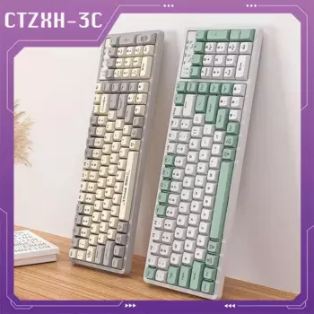 Bluetooth-клавиатура Gk102 Проводная Механическая, 3 режима