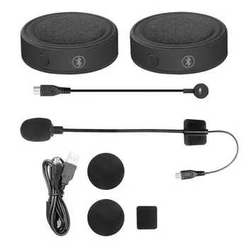 Bluetooth-наушники на шлем BT17, беспроводная стерео гарнитура на шлем мотоцикла 5,0