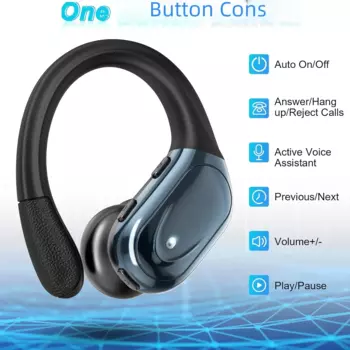 Bluetooth-наушники с шумоподавлением и микрофоном, водостойкие