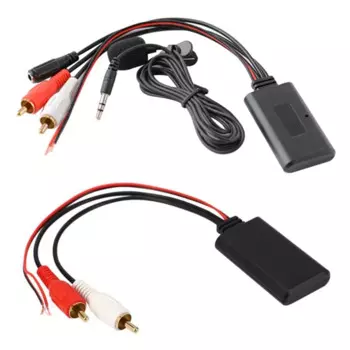 Bluetooth-совместимый адаптер 2RCA AUX Stereo Music для домашнего автомобильного приемника