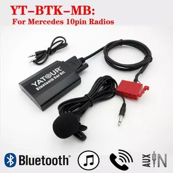 Bluetooth Yatour BTK цифровой Bluetooth музыкальный плеер для классических автомобильных радиоприемников Mercedes Benz