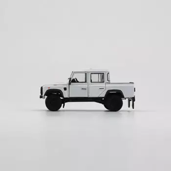 BM 1:64 модель автомобиля 2016 Defender 110 открывающиеся двери для пикапа литье под давлением-Белый-LHD дисплей подарки