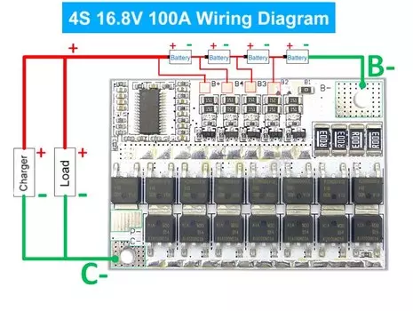 BMS платы защиты аккумуляторов Stlxy